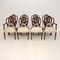 Antique Sheraton Style Mahogany Dining Chairs, Set of 8 1