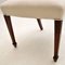 Antique Sheraton Style Mahogany Dining Chairs, Set of 8, Immagine 10