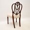 Antique Sheraton Style Mahogany Dining Chairs, Set of 8 9