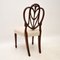 Antique Sheraton Style Mahogany Dining Chairs, Set of 8, Immagine 9
