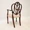 Antique Sheraton Style Mahogany Dining Chairs, Set of 8, Immagine 11