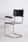 Czech Bauhaus Blackened Plywood Armchair from Wind and Co, 1930s, Image 2