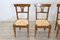 Antique Walnut Dining Chairs, Set of 4, Image 8