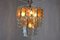 Murano Glass Chandelier from Veca, Italy, 1970, Immagine 5