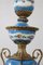 Antique Gilded Bronze and Sevres Porcelain Chandelier, 1880s, Image 7