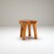 Pine Cabin Stool by Vemdalia, Sweden, 1970s, Immagine 9