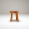 Pine Cabin Stool by Vemdalia, Sweden, 1970s, Immagine 3