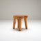 Pine Cabin Stool by Vemdalia, Sweden, 1970s, Image 1