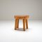 Pine Cabin Stool by Vemdalia, Sweden, 1970s, Immagine 2