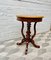 Round Side Table with Marble Top 1