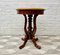Round Side Table with Marble Top 2