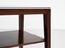 Mid-Century Danish Two-Tier Side Table in Rosewood by Severin Hansen for Haslev 4