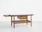 Mid-Century Danish Coffee Table in Oak and Teak by Ejvind A. Johansson for FDB 3