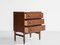 Mid-Century Danish Chest of 3 Drawers in Teak by Carl Aage Skov for Munch, Immagine 3