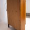 Oak Veneer and Glass Corner Cabinet or Bureau, 1960s 6