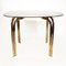 Italian Brass and Smoked Glass Dining Table, 1970s, Immagine 7