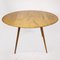 Round Drop Leaf Dining Table by Lucian Ercolani for Ercol, 1960s, Imagen 3