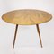 Round Drop Leaf Dining Table by Lucian Ercolani for Ercol, 1960s, Immagine 3