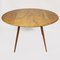 Round Drop Leaf Dining Table by Lucian Ercolani for Ercol, 1960s 1