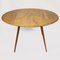 Round Drop Leaf Dining Table by Lucian Ercolani for Ercol, 1960s, Immagine 1