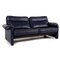 Leather DS 70 Two-Seater Couch in Dark Blue from De Sede, Immagine 10
