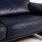Leather DS 70 Two-Seater Couch in Dark Blue from De Sede, Immagine 3