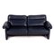 Leather DS 70 Two-Seater Couch in Dark Blue from De Sede 11