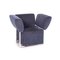 Clou Armchair in Blue Fabric from COR 1