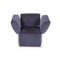 Clou Armchair in Blue Fabric from COR 6