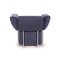 Clou Armchair in Blue Fabric from COR 8