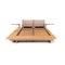 Wooden Double Futon with Slatted Frame & 2 Bedside Tables from Ligne Roset 11