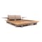Wooden Double Futon with Slatted Frame & 2 Bedside Tables from Ligne Roset, Image 1