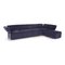 Metal Clou Corner Sofa in Dark Blue Fabric from COR, Image 1