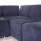 Metal Clou Corner Sofa in Dark Blue Fabric from COR, Immagine 4