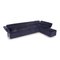 Metal Clou Corner Sofa in Dark Blue Fabric from COR, Image 7