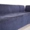 Metal Clou Corner Sofa in Dark Blue Fabric from COR 5