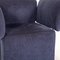 Corner Sofa & Armchair in Blue Fabric from COR, Set of 2 7