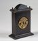 Vintage Wood and Metal Clock from Jeger, West Germany, Imagen 5