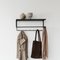 Black Grid Coat Hanger by Kristina Dam Studio 4