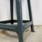 Industrial Metal Stool with Backrest, Image 11