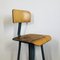 Industrial Metal Stool with Backrest 10