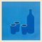 Bottle and Cups by Patrick Caulfield 1