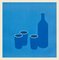 Bottle and Cups by Patrick Caulfield, Image 1