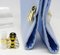 Berca Hand Enameled Bee Shaped White Agate Yellow Gold Cufflinks, Set of 2 4