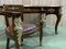 Regency Style Desk Set in Amaranth and Rio Rosewood Veneer 31