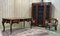Regency Style Desk Set in Amaranth and Rio Rosewood Veneer 1