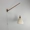 Teak Wall Lamp by Uno & Östen Kristiansson for Luxus, Sweden, 1960s 1