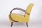 Yellow Czech Art Deco Beech Armchairs by Jindřich Halabala for Up Závody, 1930s 6