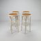 Austrian Cane and Bentwood Barstools, 1940s, Image 1