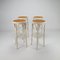 Austrian Cane and Bentwood Barstools, 1940s, Immagine 1